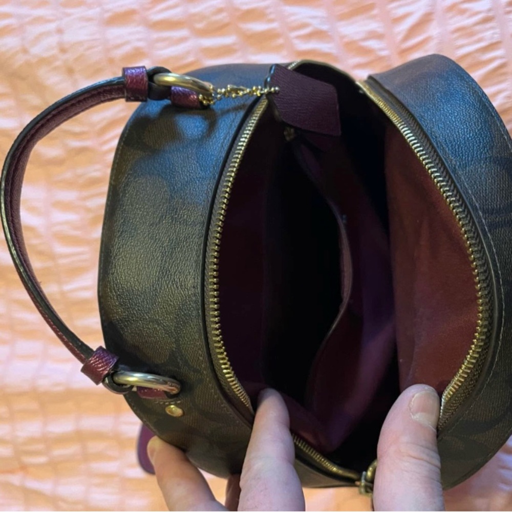 Coach Purple Backpack - image 3